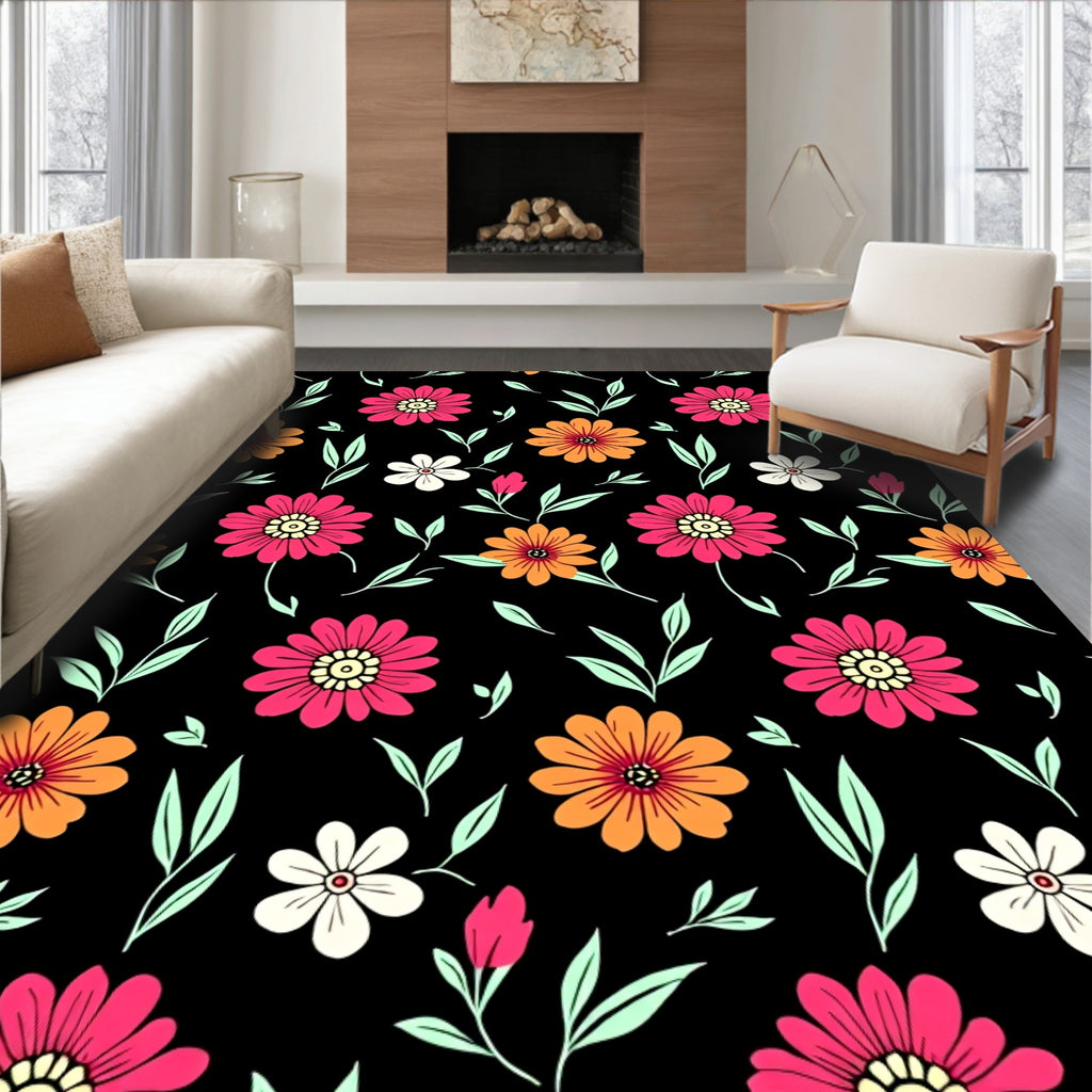 Floral Delight Pattern Rug