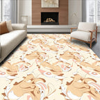 Abstract Swirls Pattern Rug
