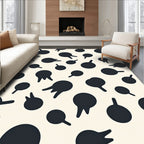 Abstract Blob Pattern Rug