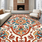 Ornate Floral Medallion Rug