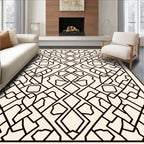 Abstract Geometric Pattern Design Rug