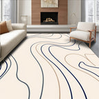 Abstract Swirl Pattern Rug