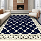 Classic Lattice Border Design Rug