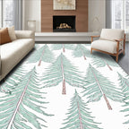 Coniferous Forest Pattern Rug