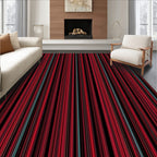 Bold Vertical Stripe Pattern Rug