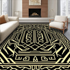 Geometric Lines Pattern Rug