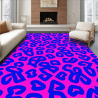 Bold Leopard Spot Pattern Rug