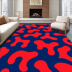 Abstract Blob Pattern Design Rug