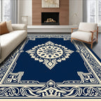 Ornate Mandala Border Design Rug