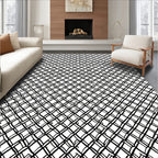 Interlocking Diamond Pattern Rug