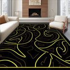 Abstract Flowing Lines Design Rug