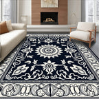 Classic Floral Medallion Design Rug