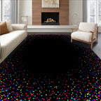 Confetti Dotted Border Style Rug