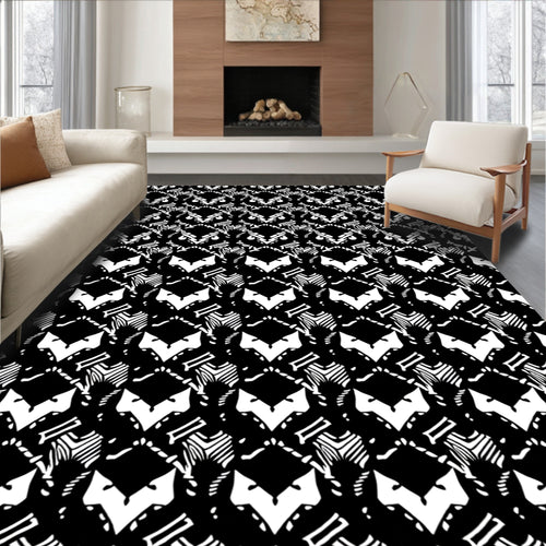 Abstract Diamond Pattern Rug