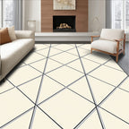 Modern Diamond Pattern Geometric Rug