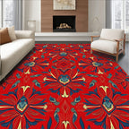 Bold Floral Pattern Design Rug