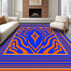 Bold Abstract Patterned Rug
