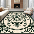 Classic Floral Medallion Vintage Design Rug