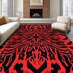 Bold Tribal Abstract Pattern Rug