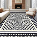 Intricate Geometric Tribal Pattern Rug