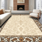Vintage Floral Scrollwork Pattern Rug