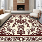 Ornate Floral Arrangement Design Rug