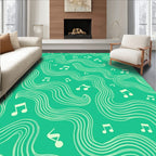 Melody Waves Pattern Design Rug