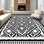 Monochromatic Linear Abstract Geometric Rug