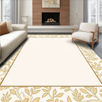 Vines Branches Floral Pattern Rug