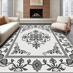 Classic Floral Swirls Pattern Rug