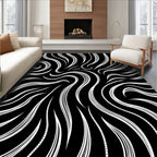 Whimsical Lines And Swirls Rug