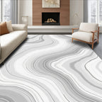 Agate Stone Swirl Pattern Rug