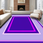 Contemporary Abstract Layered Geometric Rug