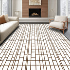 Vertical Geometric Pattern Rectangle Rug