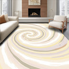 Soft Swirls Of Pale Hues Rug