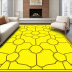 Bright Geometric Octagon Pattern Rug