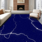 Cosmic Connection Lines Pattern Rug
