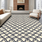 Intricate Lattice Patterned Rug