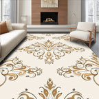 Regal Ornate Floral Pattern Rug