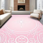 Art Nouveau Starburst Floral Design Rug