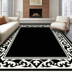 Classic Ornamental Frame Design Rug