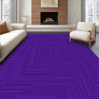 Concentric Rectangle Pattern Rug