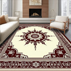 Ornate Starburst Vintage Inspired Rug