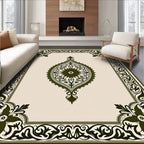 Ornate Floral Mandala Pattern Rug