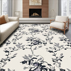 Chic Floral Vine Pattern Rug