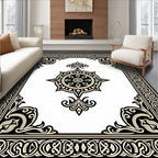 Classic Scrollwork Central Medallion Rug