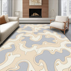 Soft Flowing Abstract Pattern Rug