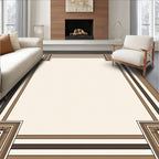 Geometric Deco Corner Abstract Rug
