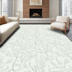 Organic Vine Botanical Line Art Rug