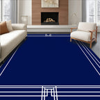 Classic Geometric Border Design Rug
